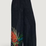 Pantaloni a palazzo Desigual swim_colibrÍ pant Nero - Foto 1