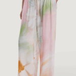 Pantaloni a palazzo Desigual pant peter Rosa - Foto 1
