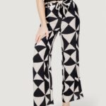 Pantaloni a palazzo Only onlnova life vis aop Beige - Foto 1