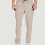 Pantaloni con cavallo basso Gianni Lupo Beige chiaro - Foto 1