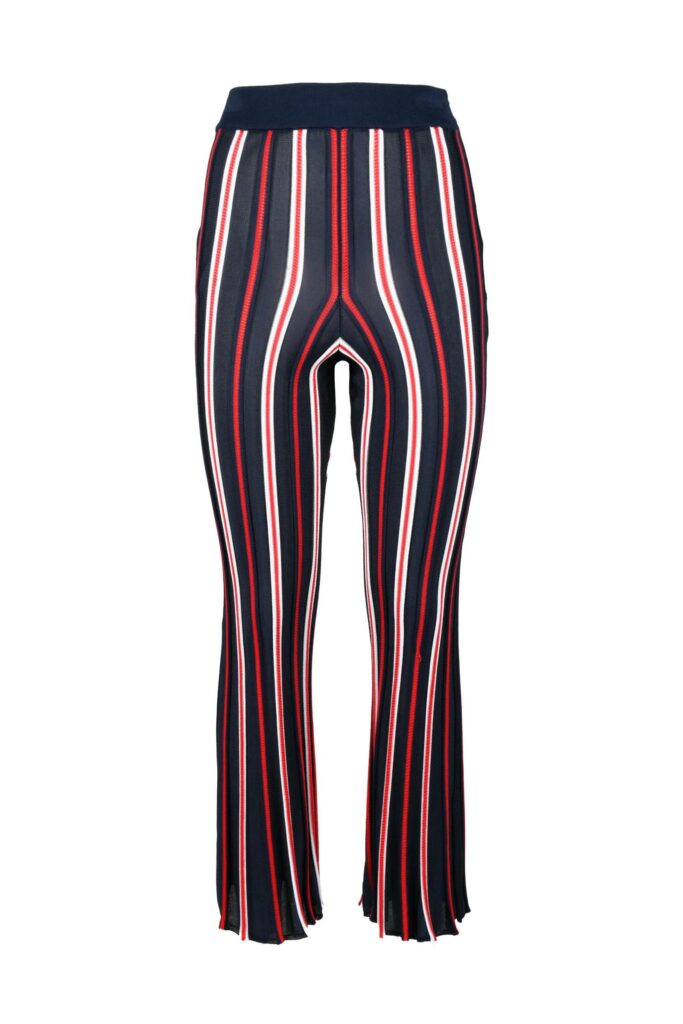 Pantaloni regular Elisabetta Franchi  Rosso