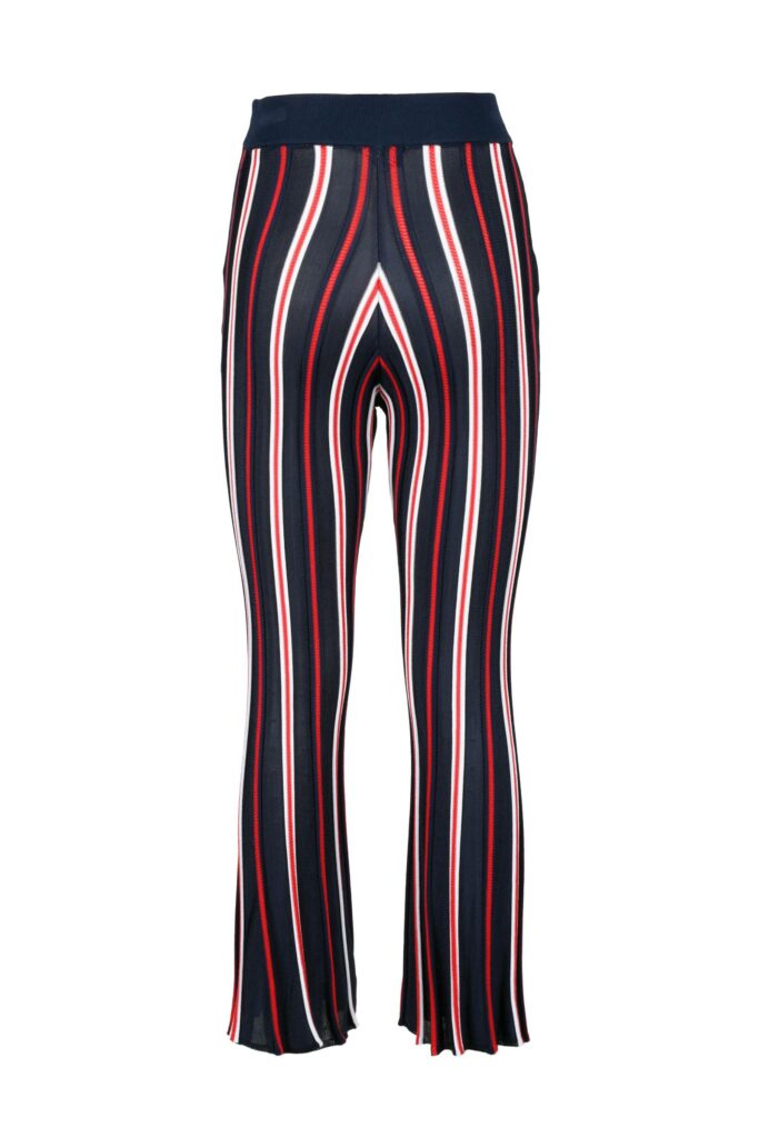Pantaloni regular Elisabetta Franchi  Rosso