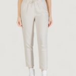 Pantaloni regular Only onlcaro-poptrash easy linen bl pnt noos Avorio - Foto 1