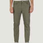 Pantaloni slim Jeckerson john 5 tasche toppa VERDE SALVIA - Foto 1