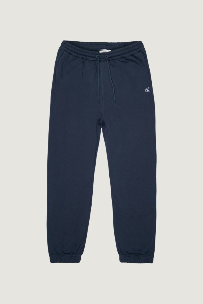 Pantaloni sportivi Calvin Klein Jeans new york script swea Blue scuro