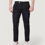 Pantaloni tapered Gianni Lupo Nero - Foto 1