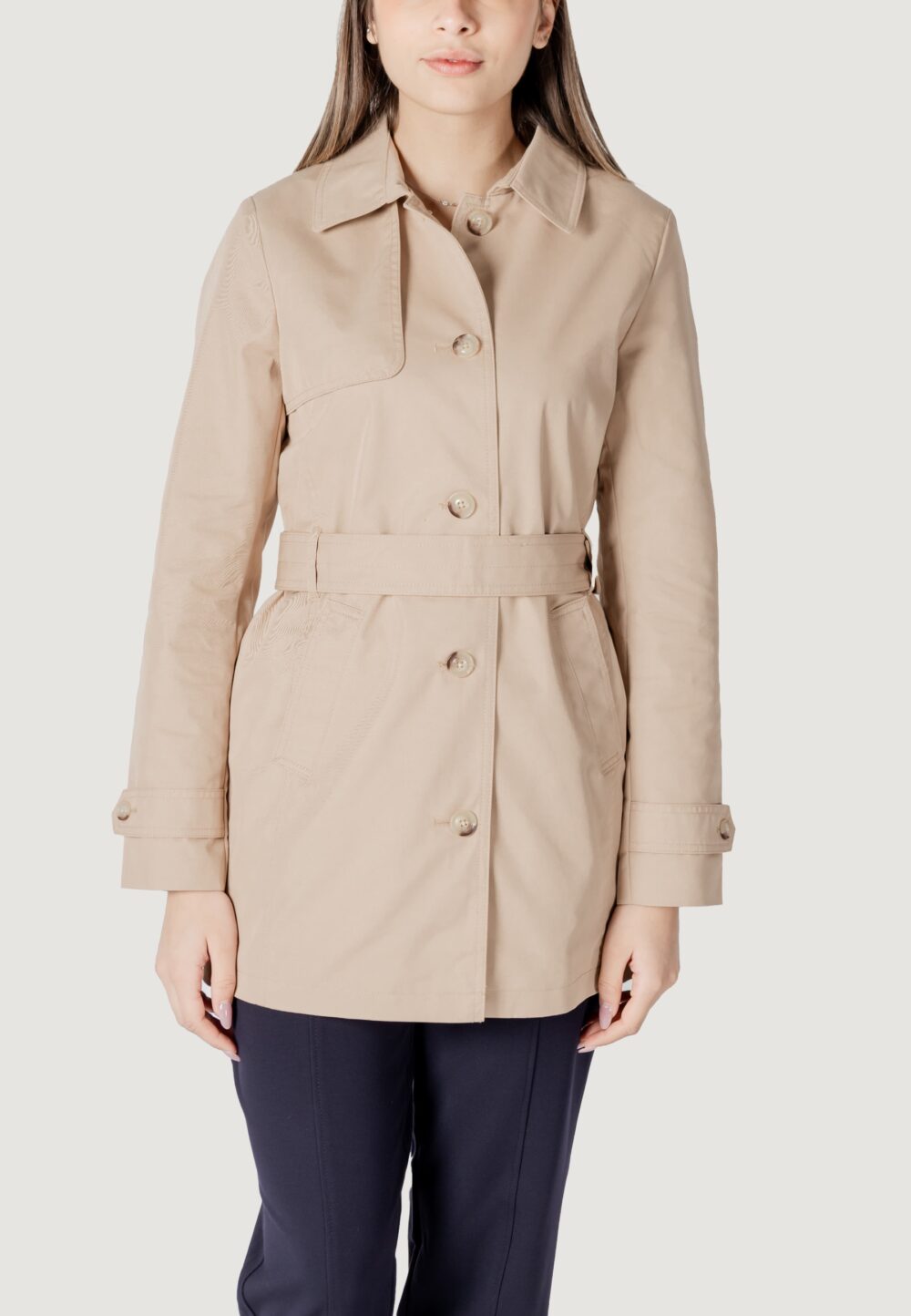 Trench Street One mid lenght trenchcoat Beige - Foto 5