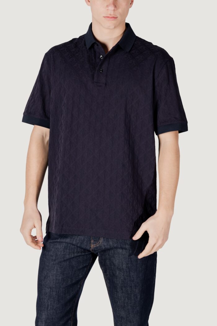 Polo manica corta Armani Exchange  Blu