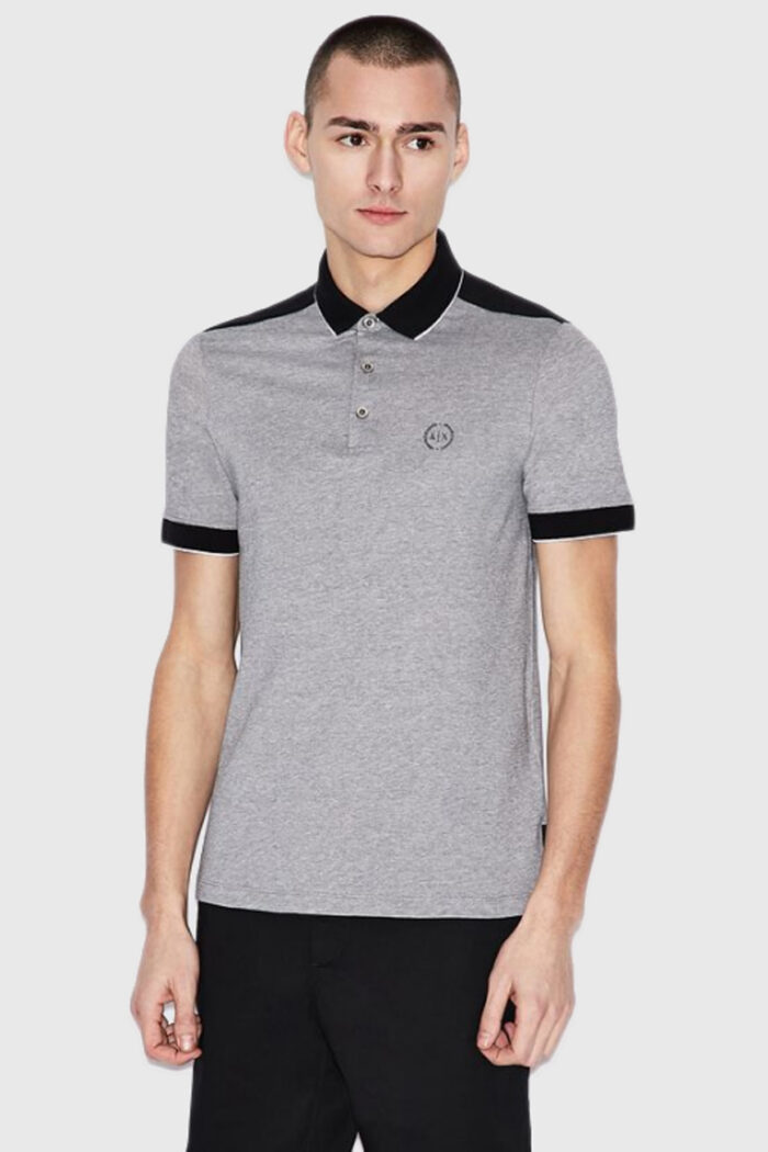 Polo manica corta Armani Exchange  Nero
