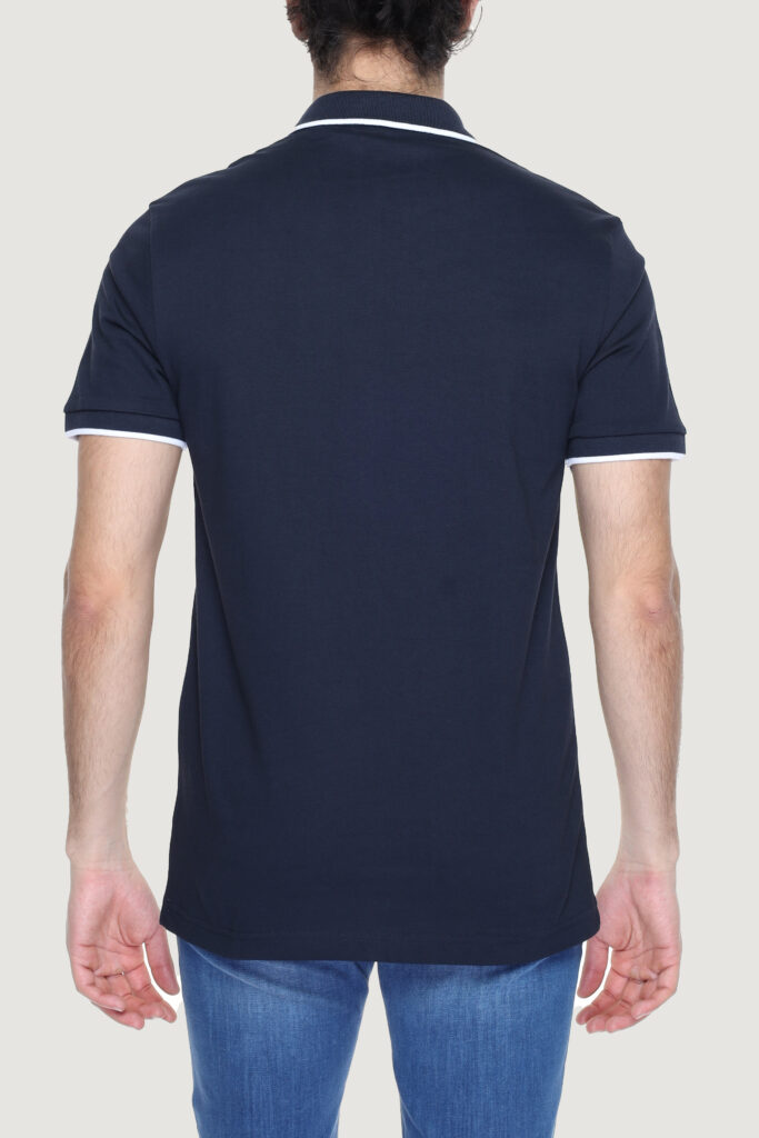 Polo manica corta Boss passertip 10256683 01 Blue scuro