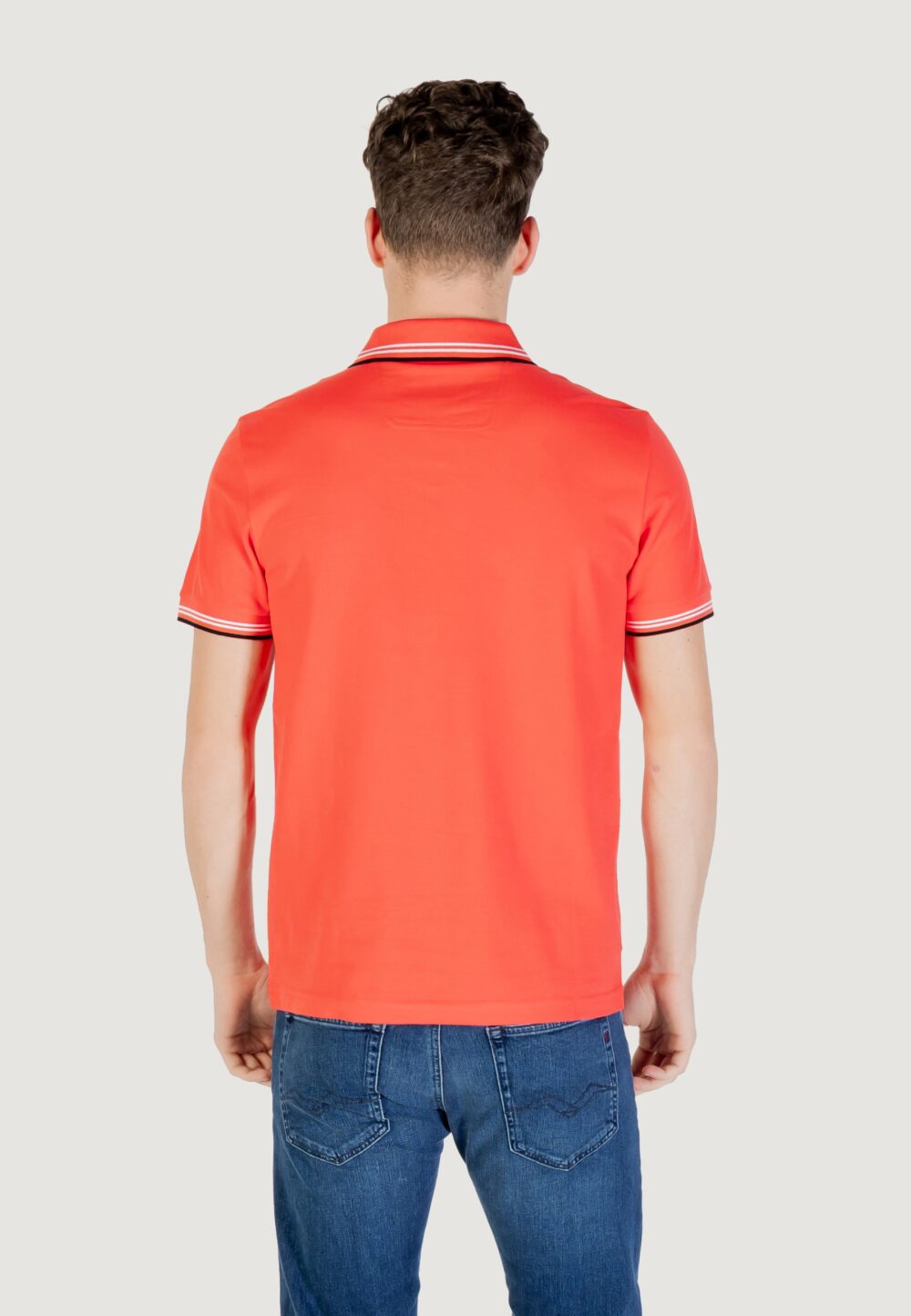 Polo manica corta Boss paul 10255848 01 Corallo - Foto 5