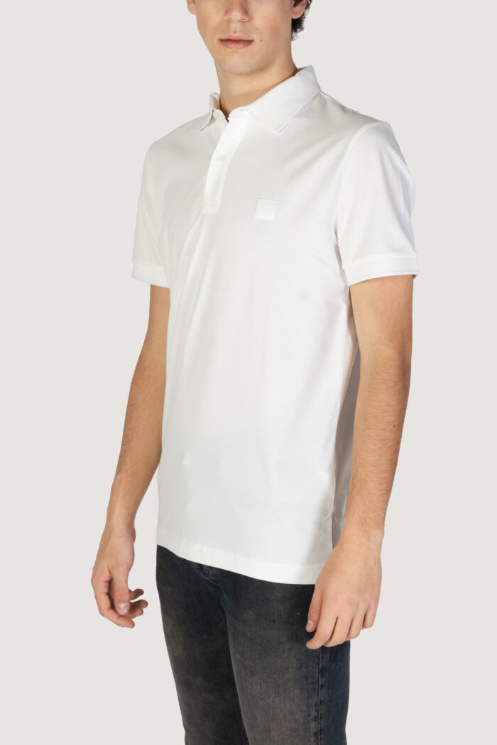 Polo manica corta Boss passertip 10256683 01 Latte