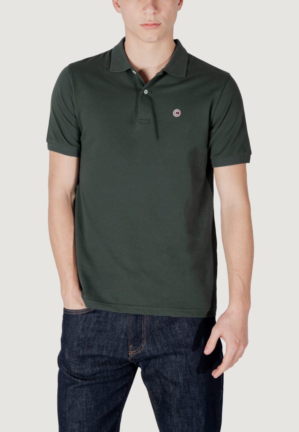 Polo manica corta COLMAR ORIGINALS Verde Scuro - Foto 1