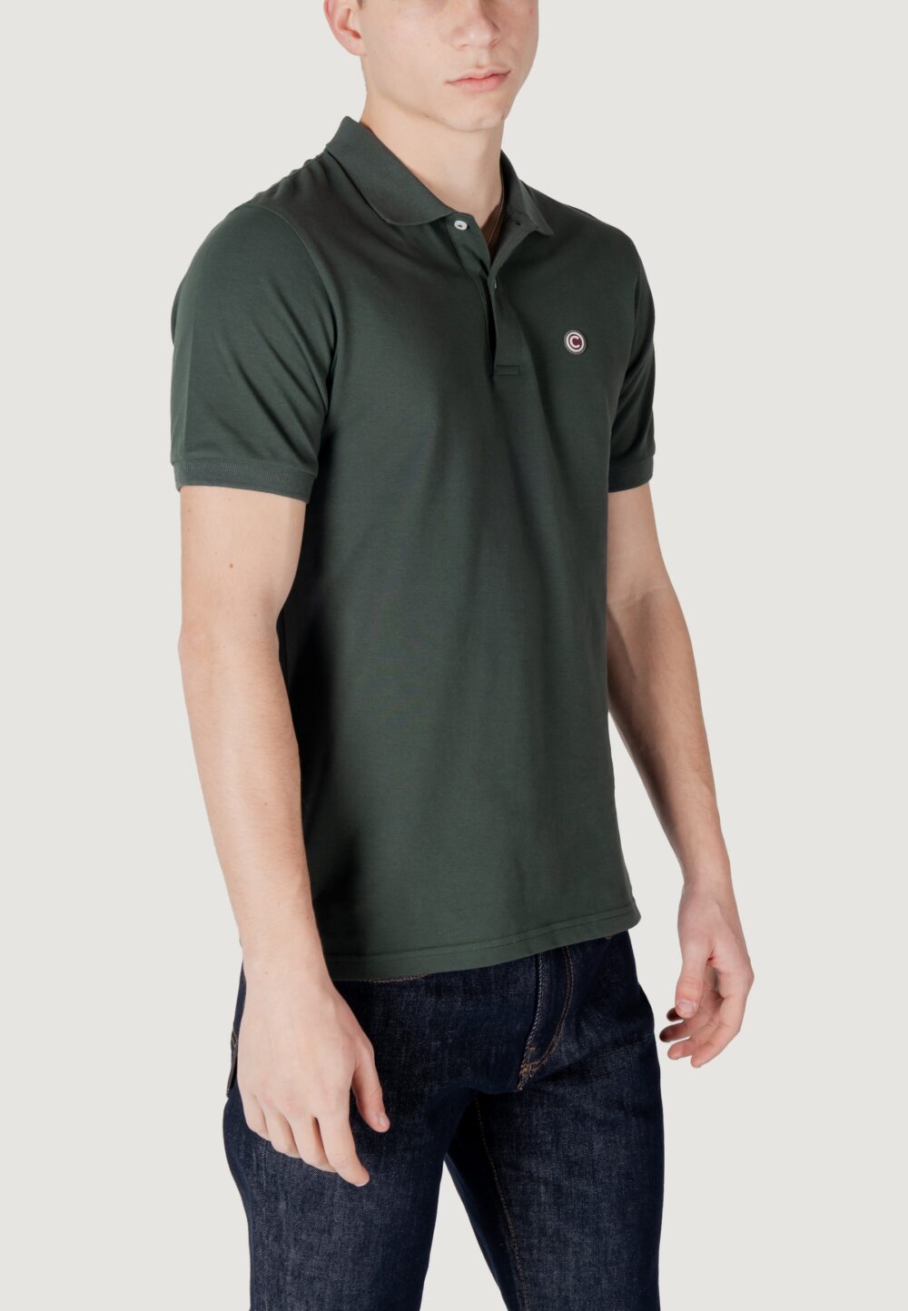 Polo manica corta COLMAR ORIGINALS Verde Scuro - Foto 4