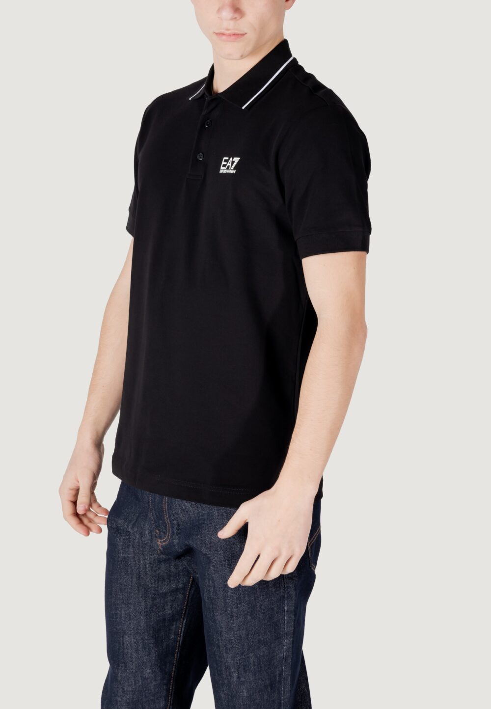 Polo manica corta EA7 Nero - Foto 4