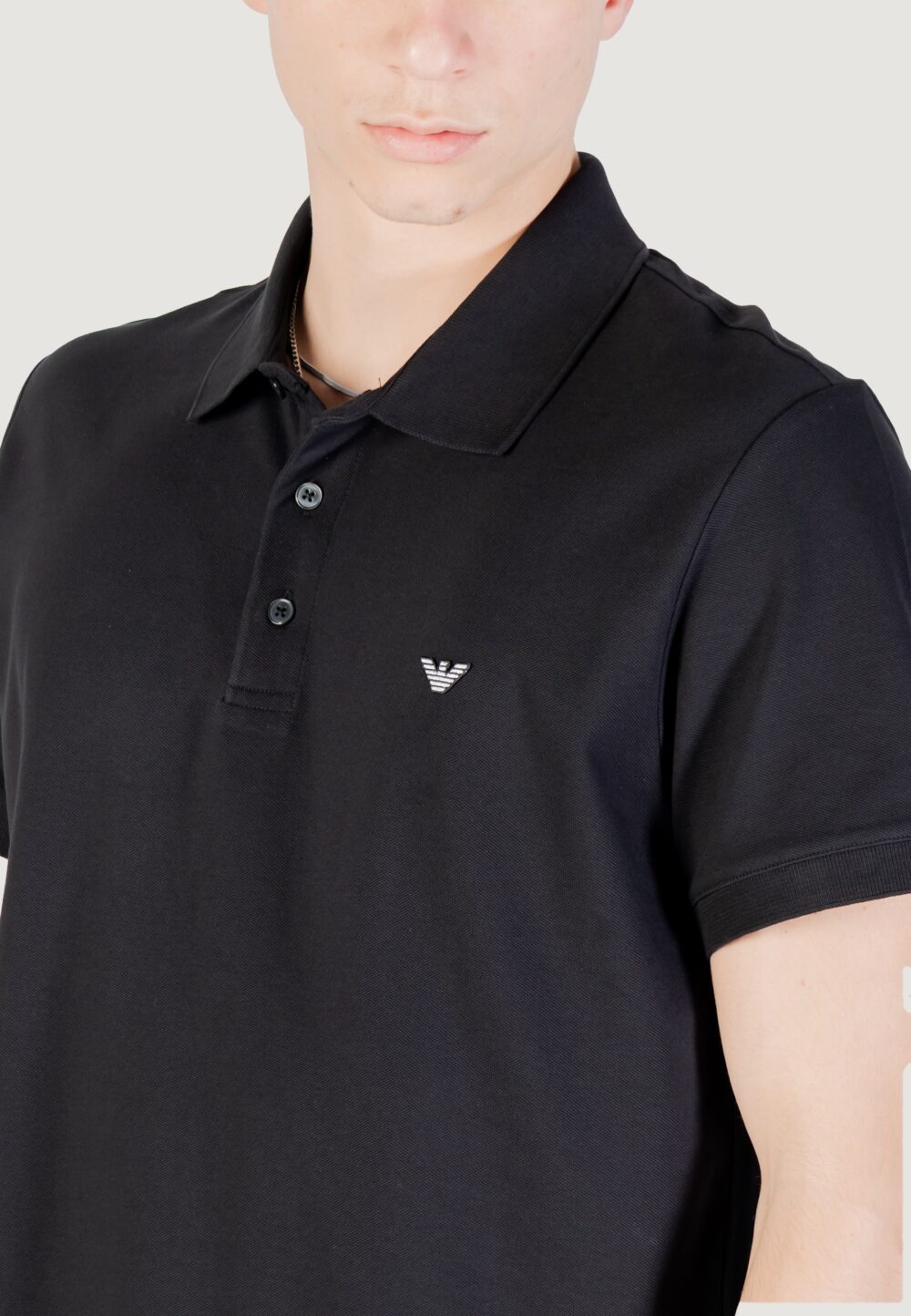 Polo manica corta Emporio Armani Underwear swimwear Nero - Foto 2