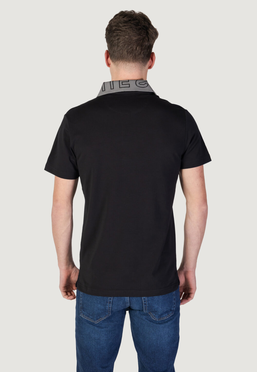 Polo manica corta Guess nolan ss Nero - Foto 5