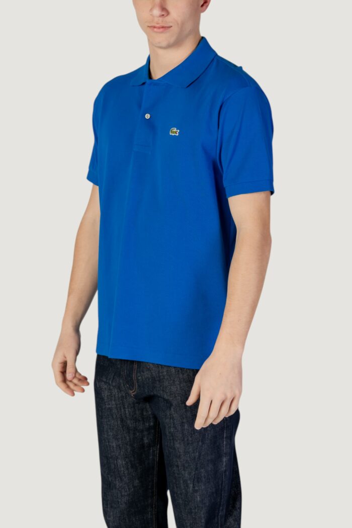 Polo manica corta LACOSTE  Azzurro
