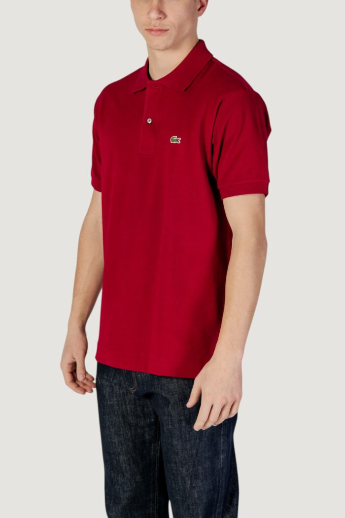 Polo manica corta LACOSTE  Bordeaux