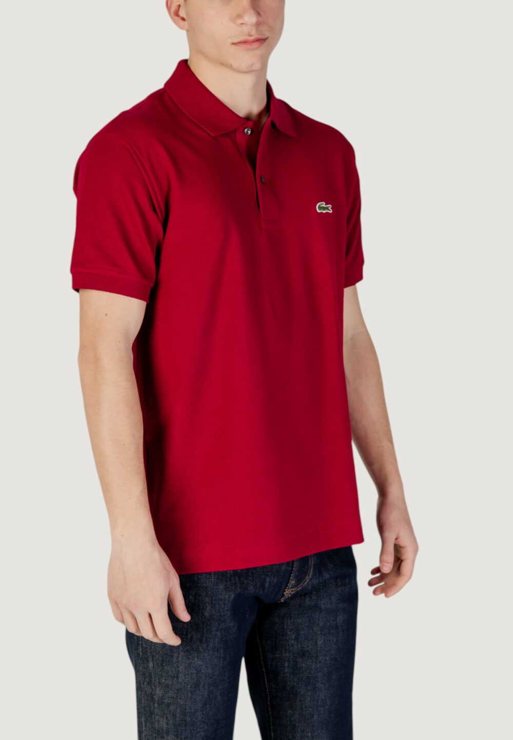 Polo manica corta LACOSTE Bordeaux - Foto 3