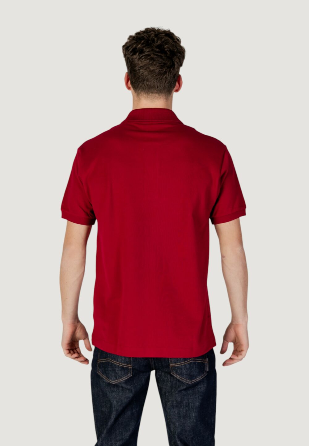 Polo manica corta LACOSTE Bordeaux - Foto 4