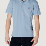 Polo manica corta Napapijri elbas jersey Azzurro - Celeste - Foto 1
