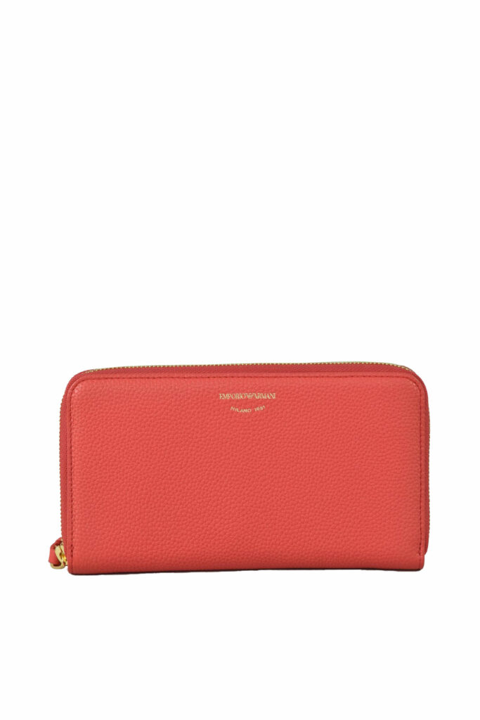 Portafoglio grande Emporio Armani  Rosso
