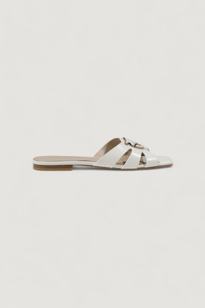 Sandali Pinko marli 09 – slipper nappa Bianco
