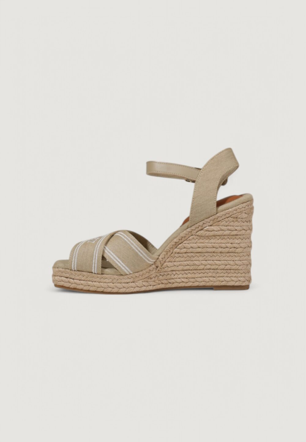 Sandali Tommy Hilfiger Jeans tommy hilfiger espad Beige chiaro - Foto 3