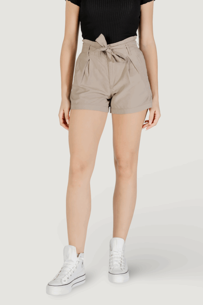 Shorts Only onlaris life hw belt shorts cc wvn Beige