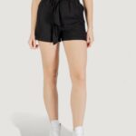 Shorts Only onlcaro hw linen bl belt shorts cc pnt Nero - Foto 1