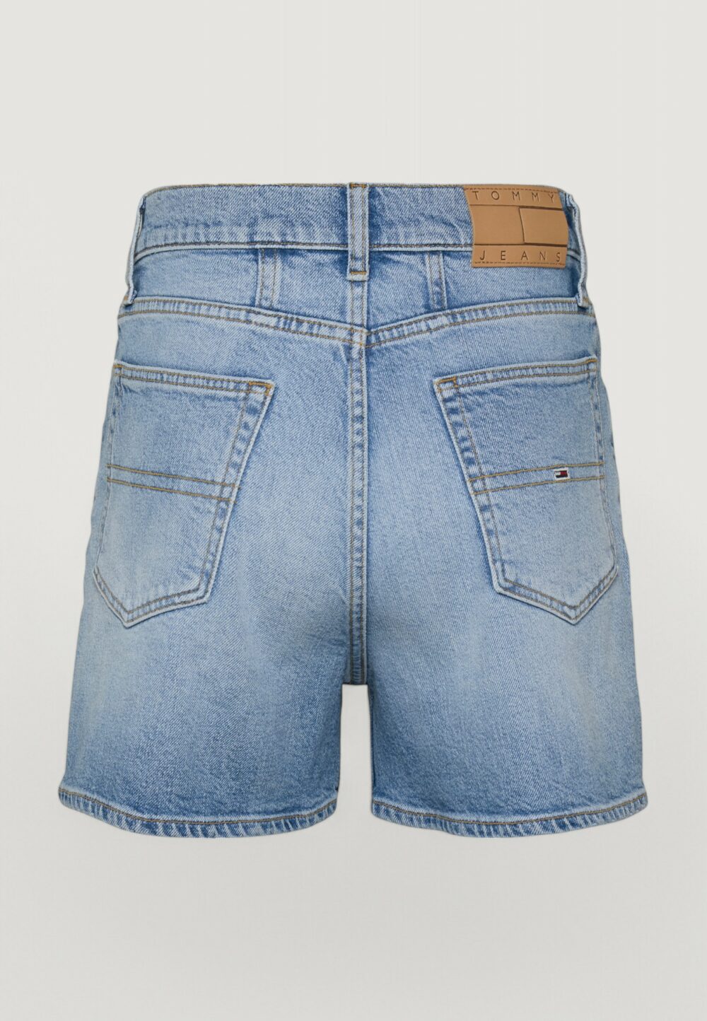 Shorts Tommy Hilfiger Jeans mom bi0112 Denim chiaro - Foto 6