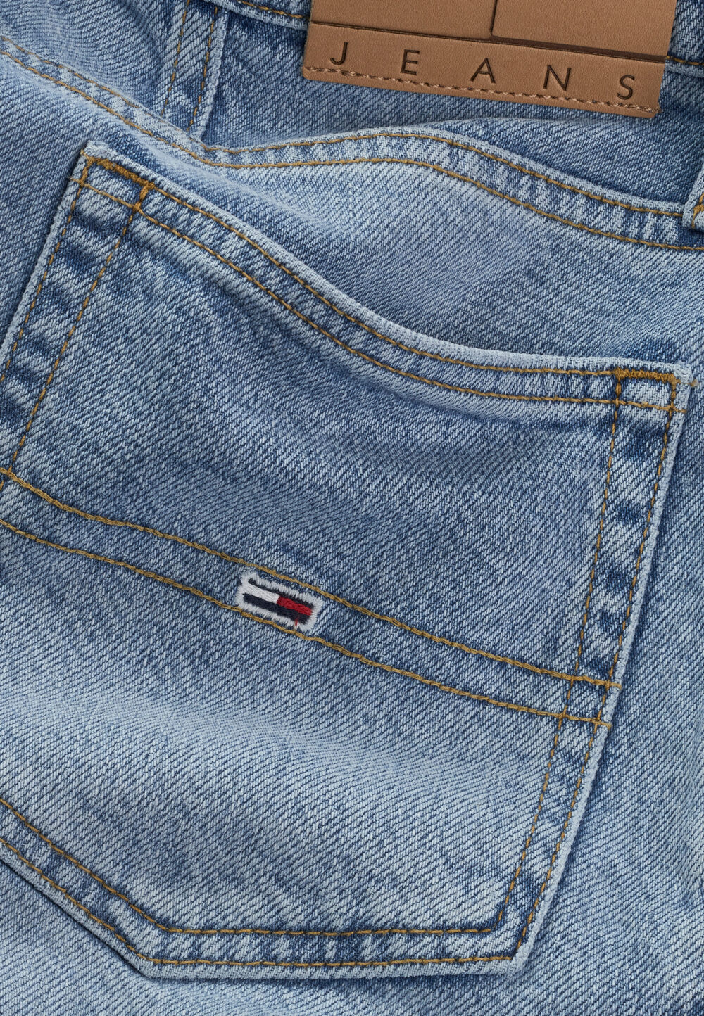 Shorts Tommy Hilfiger Jeans mom bi0112 Denim chiaro - Foto 7