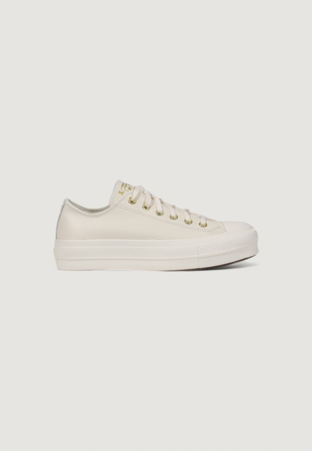 Sneakers Converse chuck taylor all star lift Bianco - Oro - Foto 1
