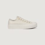 Sneakers Converse chuck taylor all star lift Bianco - Oro - Foto 1