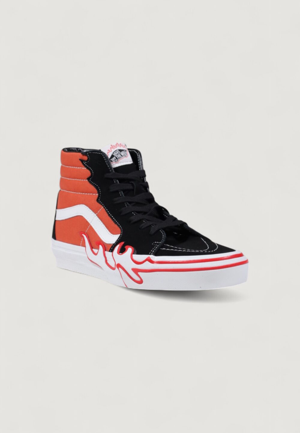Sneakers Vans sk8-hi flame Nero - Foto 2