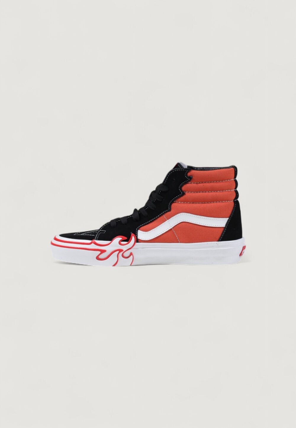 Sneakers Vans sk8-hi flame Nero - Foto 3