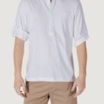 T-shirt Antony Morato regular fit with embroidered logo Bianco - Foto 1