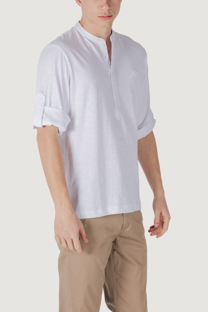 T-shirt Antony Morato regular fit with embroidered logo Bianco