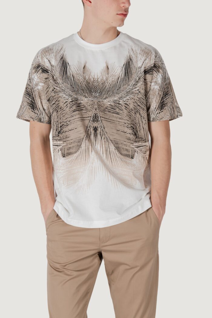 T-shirt Antony Morato regular fit logo print on back Crema