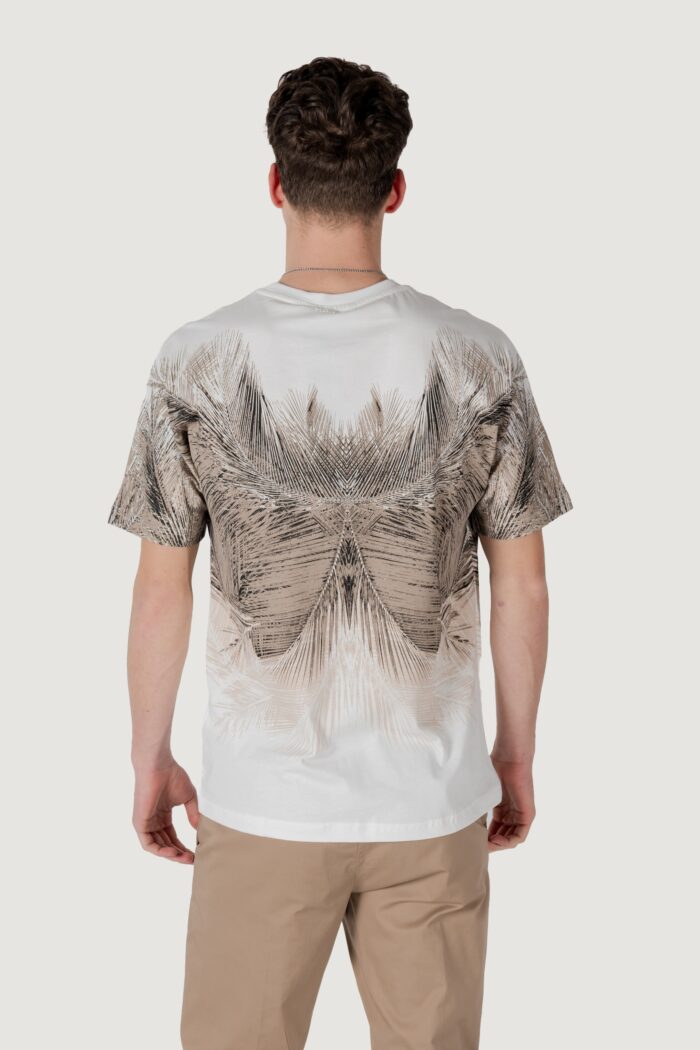 T-shirt Antony Morato regular fit logo print on back Crema