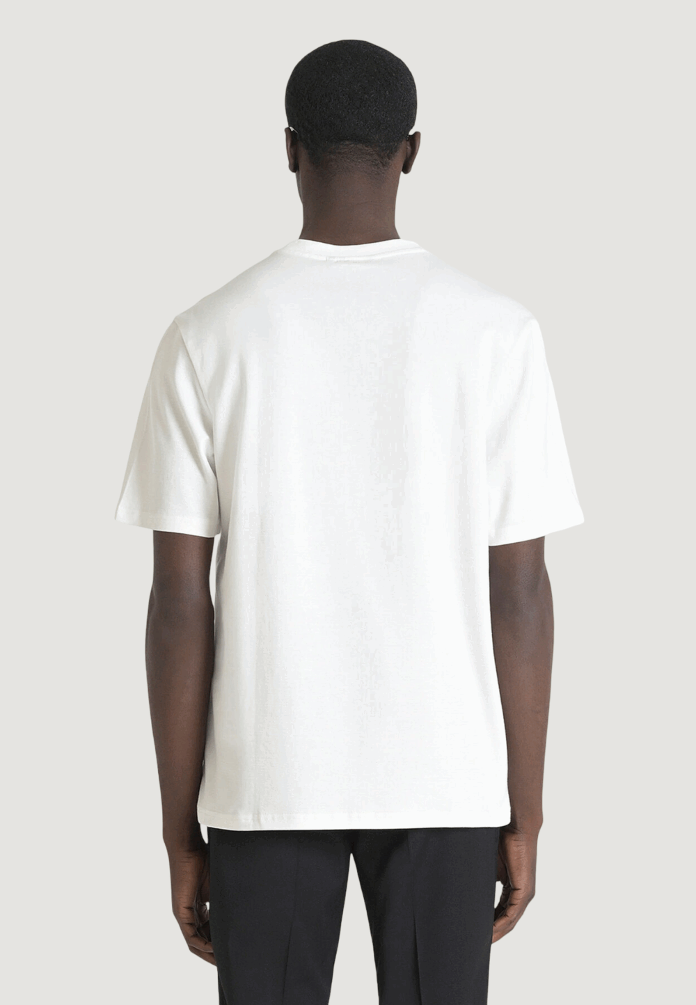 T-shirt Antony Morato t-shirt relaxed fit Panna - Foto 3