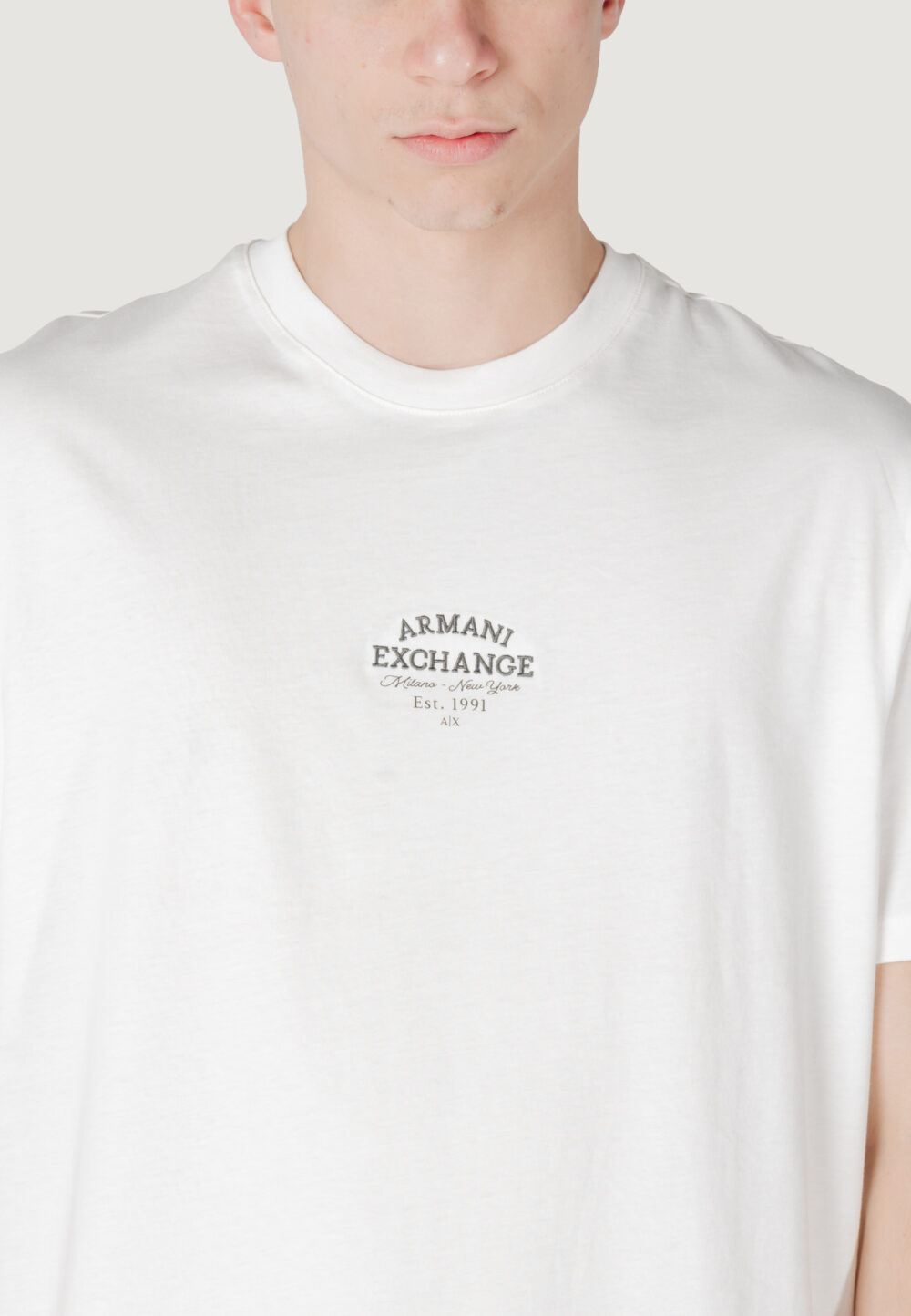 T-shirt Armani Exchange Bianco - Foto 2