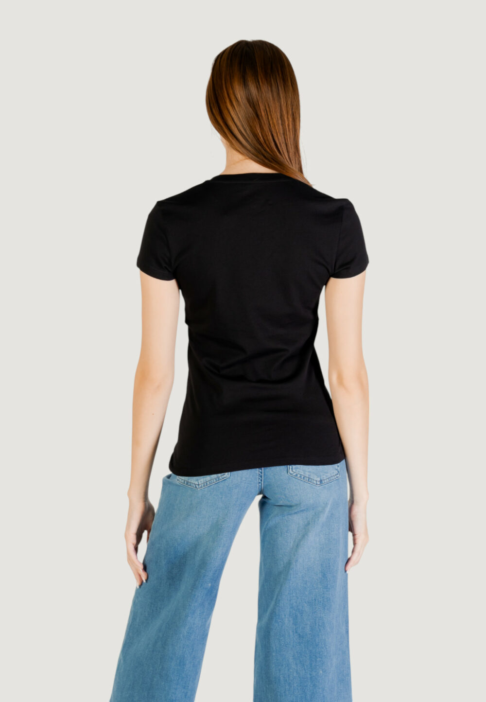 T-shirt Armani Exchange Black-White - Foto 5