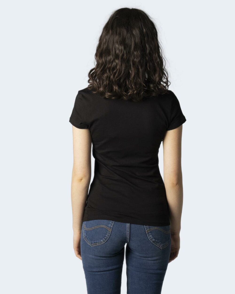 T-shirt Armani Exchange Nero - Foto 2