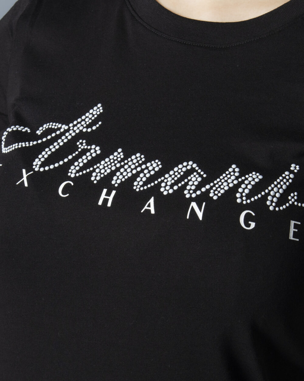 T-shirt Armani Exchange Nero - Foto 3