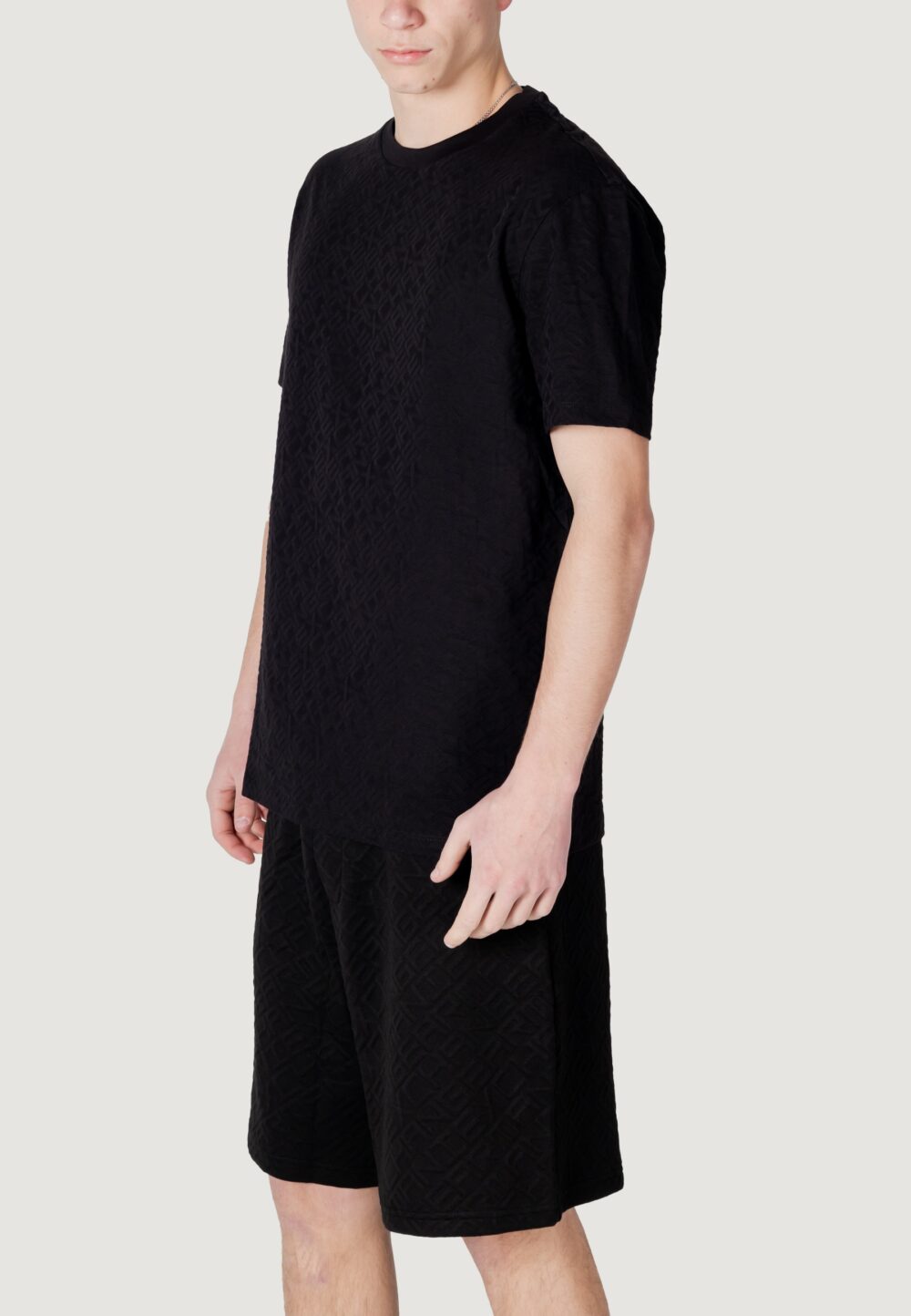 T-shirt Armani Exchange Nero - Foto 4
