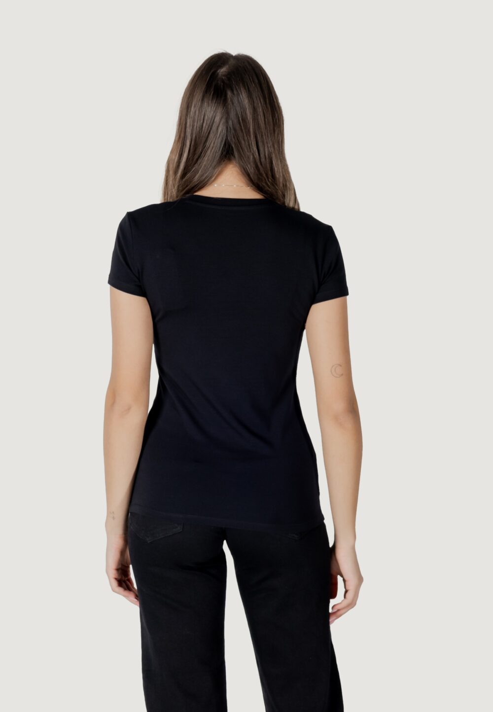 T-shirt Armani Exchange Nero - Foto 5