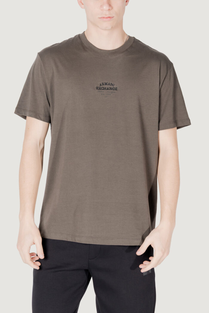 T-shirt Armani Exchange  Verde Oliva