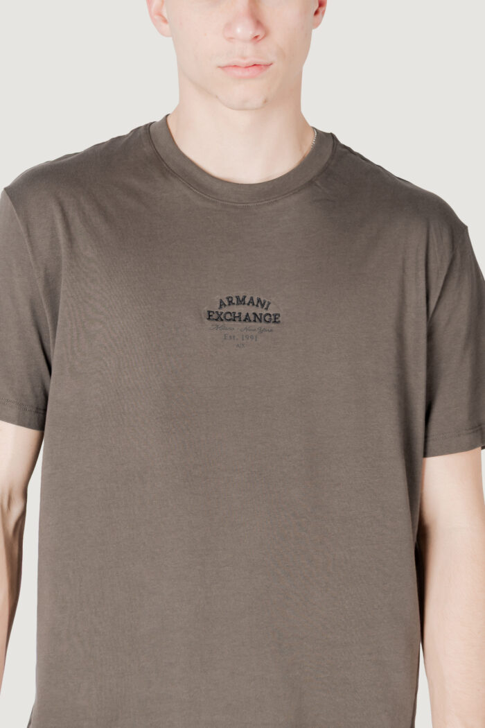 T-shirt Armani Exchange  Verde Oliva